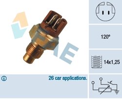 SENZOR TEMPERATURA LICHID RACIRE FAE 34130 - Compatibil cu RENAULT
