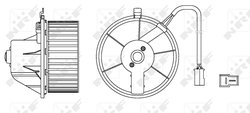 Ventilator habitaclu NRF 34152