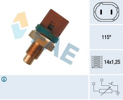 SENZOR TEMPERATURA LICHID RACIRE FAE 34230 - Compatibil cu RENAULT