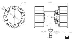 Ventilator habitaclu NRF 34264