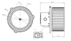 Ventilator habitaclu NRF 34275