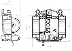 Ventilator habitaclu NRF 34281