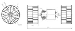 Ventilator habitaclu NRF 34284