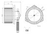 Ventilator habitaclu NRF 34286
