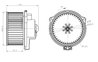 Ventilator habitaclu NRF 34294