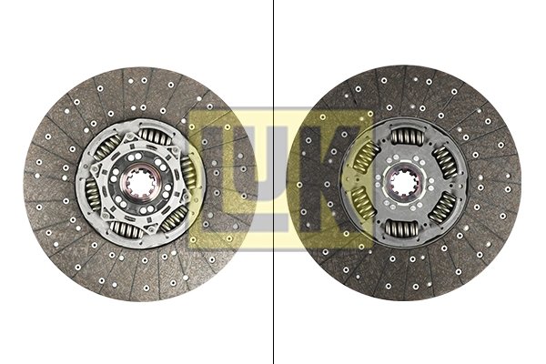 DISC AMBREIAJ LUK 343 0221 10 - Compatibil cu IVECO, MAN, MERCEDES-BENZ, NEOPLAN, SETRA