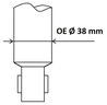 AMORTIZOR KYB 3430076 - Compatibil cu HYUNDAI, KIA