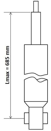 AMORTIZOR KYB 3430079 - Compatibil cu SEAT, SKODA