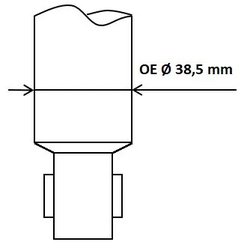 AMORTIZOR KYB 3430079 - Compatibil cu SEAT, SKODA