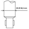AMORTIZOR KYB 3430079 - Compatibil cu SEAT, SKODA