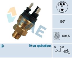 SENZOR TEMPERATURA LICHID RACIRE FAE 34310 - Compatibil cu MERCEDES-BENZ