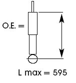 Amortizor KYB 343313