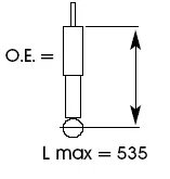 Amortizor KYB 343314