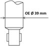 AMORTIZOR KYB 3438001 - Compatibil cu CITROEN, OPEL, PEUGEOT, VAUXHALL