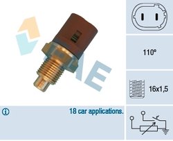 SENZOR TEMPERATURA LICHID RACIRE FAE 34450 - Compatibil cu OPEL, RENAULT, VAUXHALL