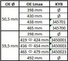 Amortizor KYB 345701