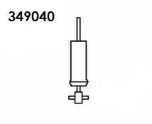AMORTIZOR KYB 349040 - Compatibil cu CITROEN, MITSUBISHI, PEUGEOT