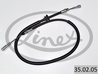 Cablu frana de mana Linex 35.02.05