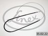CABLU FRANA DE MANA LINEX 35.02.22 - Compatibil cu RENAULT