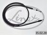 CABLU FRANA DE MANA LINEX 35.02.28 - Compatibil cu NISSAN, OPEL, RENAULT