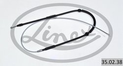 CABLU FRANA DE MANA LINEX 35.02.38 - Compatibil cu RENAULT