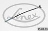 CABLU FRANA DE MANA LINEX 35.02.59 - Compatibil cu RENAULT