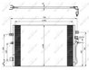 RADIATOR CLIMATIZARE NRF 350087 - Compatibil cu DODGE, FIAT