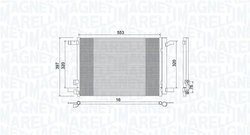 RADIATOR CLIMATIZARE MAGNETI MARELLI 350203964000 - Compatibil cu AUDI, CUPRA, SEAT, SKODA, VW