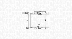RADIATOR RACIRE MOTOR MAGNETI MARELLI 350213156100 - Compatibil cu CITROEN, DS, OPEL, PEUGEOT, VAUXHALL