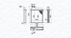 Schimbator caldura incalzire habitaclu Magneti Marelli 35021