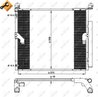RADIATOR CLIMATIZARE NRF 350335 - Compatibil cu LEXUS, TOYOTA