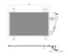 RADIATOR CLIMATIZARE NRF 350361 - Compatibil cu MAZDA