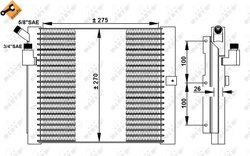 Radiator climatizare NRF 35037