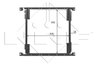 Radiator climatizare NRF 350392