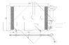 Radiator climatizare NRF 350396