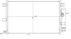Radiator climatizare NRF 350481