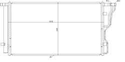 Radiator climatizare NRF 350486