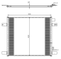 Radiator climatizare NRF 350505