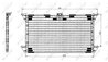 RADIATOR CLIMATIZARE NRF 35062 - Compatibil cu SCANIA