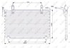 RADIATOR CLIMATIZARE NRF 35071 - Compatibil cu JAGUAR
