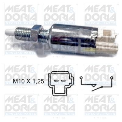 COMUTATOR ACTIONARE AMBREIAJ (TEMPOMAT) MEAT & DORIA 35104 - Compatibil cu LEXUS, OPEL, SUZUKI, TOYOTA, VAUXHALL