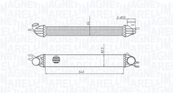 Intercooler Magneti Marelli 351319204290