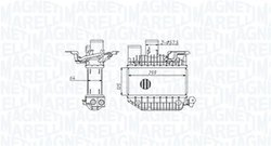 Intercooler Magneti Marelli 351319205310