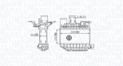 INTERCOOLER MAGNETI MARELLI 351319205310 - Compatibil cu TOYOTA