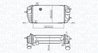 INTERCOOLER MAGNETI MARELLI 351319205770 - Compatibil cu HYUNDAI