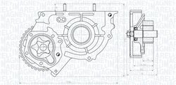 Pompa ulei Magneti Marelli 351516000004