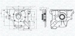 Pompa ulei Magneti Marelli 351516000009