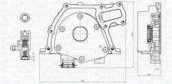 Pompa ulei Magneti Marelli 351516000017