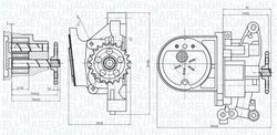 Pompa ulei Magneti Marelli 351516000027