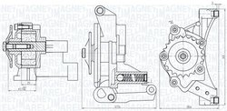 Pompa ulei Magneti Marelli 351516000029